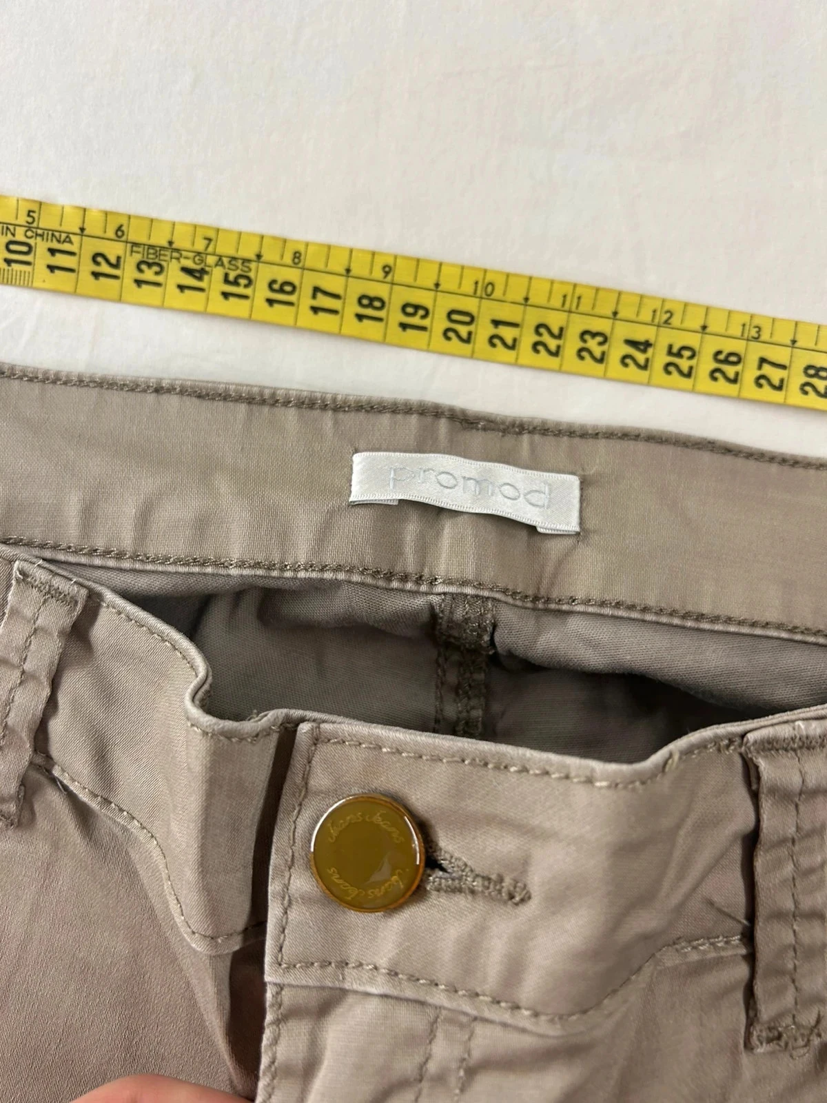 Beige crème promod jeans – photo 9